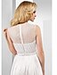 preiswerte Abendkleider-A-Linie Elegant Kleid Formeller Abend Asymmetrisch Ärmellos Schmuck Stretch Satin mit Spitze Kristall Verzierung 2024