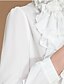 Недорогие Блузы TS-ц слоистых шифон старинных рубашка блузка