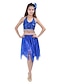 cheap Belly Dancewear-Wonmen Dancewear Chiffon With Sequins Belly Outfit More Colors Available