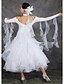 cheap Ballroom Dancewear-Ballroom Dance Dresses Women&#039;s Performance Spandex / Tulle 3/4 Length Sleeve / Modern Dance