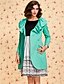 cheap Women&#039;s Coats &amp; Trench Coats-TS VINTAGE Raffle Lapel Double-breasted Duster