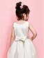 cheap Flower Girl Dresses-Ball Gown Ankle Length Flower Girl Dress First Communion Cute Prom Dress Satin with Sash / Ribbon Fit 3-16 Years