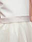preiswerte Kleider für die Blumenmädchen-Ballkleid Knöchellänge Blumenmädchenkleid Erstkommunion Süßes Ballkleid Satin mit Schärpe / Band Fit 3-16 Jahre