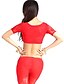 זול הלבשה לריקודי בטן-Dancewear Lace Belly Dance Short Sleeve Top For Ladies More Colors