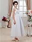 cheap Wedding Dresses-Hall Wedding Dresses A-Line V Neck Regular Straps Ankle Length Chiffon Bridal Gowns With Ruched Beading 2024