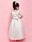cheap Flower Girl Dresses-Ball Gown Ankle Length Flower Girl Dress First Communion Cute Prom Dress Satin with Sash / Ribbon Fit 3-16 Years