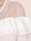 cheap TS Tops-TS V Neck Lace Ruffle Blouse