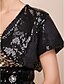 cheap Wraps &amp; Shawls-Short Sleeve Shrugs Sequined Party Evening Wedding  Wraps With