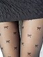 voordelige Sokken &amp; Panty&#039;s-Dames Dun Sexy Panty - Jacquard / Effen, Opdruk Wit Zwart Een maat / Uitgaan / Werk / Club