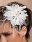 cheap Headpieces-Gorgeous Tulle Wedding Bridal White Flower/ Corsage/ Headpiece