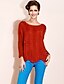 baratos Tops TS-ts bordado de lantejoulas pullover bainha de onda (cores mais)