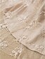 billige Brudekjoler-Havfrue Brudekjoler Kæreste Børsteslæb Chiffon Blondelukning Regelmæssige stropper Bryllupskjoler i Farve med Rosette Bælte / bånd 2020