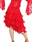 cheap Latin Dancewear-Latin Dance Skirt Women&#039;s Training Lace / Viscose Natural / Ballroom