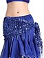 cheap Belly Dancewear-Performance Dancewear Chiffon with Sequins Belly Dance Belt For Ladies More Colors