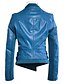 お買い得  レディースアウター-長袖折り襟イブニングカジュアル/ PUのジャケット(その他の色)