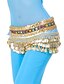 cheap Dance Accessories-Belly Dance Hip Scarves Women&#039;s Training / Performance Polyester Sequin / Coin Natural Hip Scarf