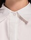 abordables Chemises Pour Femme-ts dentelle vintage col évasé blouse manche de chemise