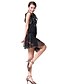 cheap Latin Dancewear-Performance Dancewear Cotton and Polyester and Tulle Latin Dance Top and Skirt For Ladies
