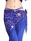 cheap Belly Dancewear-Performance Dancewear Chiffon with Crystal Belly Dance Belt For Ladies More Colors