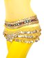 cheap Dance Accessories-Belly Dance Hip Scarves Women&#039;s Training / Performance Polyester Sequin / Coin Natural Hip Scarf