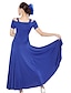 billige Ballroomkjoler-dancewear viskose moderne dans kjole for damene flere farger