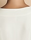 cheap TS Dresses-TS Contrast Sleeve Golden Buttons Dress