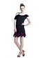 abordables Tenues de danse latine-dancewear polyester avec des volants haut latin et jupe pour les dames