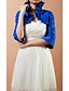 cheap Wraps &amp; Shawls-Taffeta Wedding / Party Evening Wedding  Wraps With Ruffles Coats / Jackets