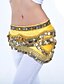 abordables Ropa de danza del vientre-señoras de poliéster con colores 328 monedas de rendimiento cinturón de danza más