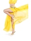 Χαμηλού Κόστους Ρούχα χορού της κοιλιάς-belly dance φούστα σπαστό μπροστά γυναικεία προπόνηση σιφόν (χωρίς κασκόλ)