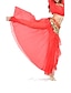 levne Oblečení na břišní tance-břišní tanec sukně dělená přední část dámské tréninkové vystoupení spadlý šifon (bez bokového šátku)
