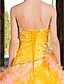 cheap Special Occasion Dresses-Ball Gown Vintage Inspired Quinceanera Prom Formal Evening Dress Strapless Sweetheart Neckline Floor Length Taffeta with Beading Ruffles Side Draping 2020