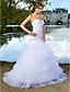 cheap Wedding Dresses-Mermaid / Trumpet Wedding Dresses Sweetheart Neckline Floor Length Organza Satin Sleeveless with 2020