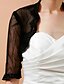 cheap Wraps &amp; Shawls-Lace Wedding / Party Evening Wedding  Wraps With Coats / Jackets
