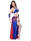 abordables Ropa de danza del vientre-Dancewear spandex Belly Dance Performance traje para las señoras más colores