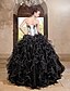 cheap Evening Dresses-Ball Gown Strapless / Sweetheart Neckline Floor Length Organza / Taffeta Vintage Inspired Prom / Formal Evening Dress with Beading / Appliques / Cascading Ruffles by