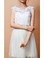 cheap Wraps &amp; Shawls-Sleeveless Vests Lace Party Evening Wedding  Wraps With