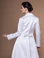 cheap Wraps &amp; Shawls-Long Sleeve Coats / Jackets Satin Party Evening Wedding  Wraps With