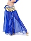 cheap Belly Dancewear-Belly Dance Skirt Split Front Women&#039;s Training Performance Dropped Chiffon (WITHOUT Hip Scarf)