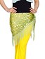 cheap Belly Dancewear-Dancewear Sequined With Tassels Performance Belly Hip Scarf For Ladies More Colors