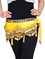 cheap Belly Dancewear-Dancewear Velvet With Coins/Beading Performance Belly Dance Belt For Ladies More Colors