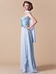 cheap Mother of the Bride Dresses-Sheath / Column Mother of the Bride Dress Strapless Sweetheart Neckline Floor Length Chiffon Taffeta Sleeveless with Lace 2020