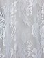 Недорогие Накидки и пончо-удлиненные рукавов кружевами свадьбы / вечер куртки / обертывания (больше цветов)
