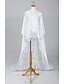 זול שכמיות ופונצ&#039;ו-Extra Long Sleeveless Lace Wedding/Evening Jacket/Wraps (More Colors)