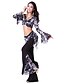 billige Magedanskostyme-Dancewear Viscose og Chiffon Belly Dance Antrekk For Ladies