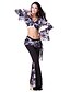 billige Magedanskostyme-Dancewear Viscose og Chiffon Belly Dance Antrekk For Ladies