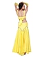 abordables Ropa de danza del vientre-Rendimiento de raso vestido de spandex dancewear y Belly Dance For Ladies Más colores