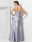 cheap Evening Dresses-Sheath / Column Elegant Dress Prom Formal Evening Floor Length Sleeveless Sweetheart Taffeta with Ruched Beading 2023