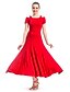 cheap Ballroom Dancewear-Dancewear Viscose Modern Dance Dress for Ladies More Colors