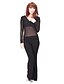 tanie הלבשה לריקודי בטן-Belly Dance Outfits Women&#039;s Training Crystal Cotton Long Sleeve Top / Pants